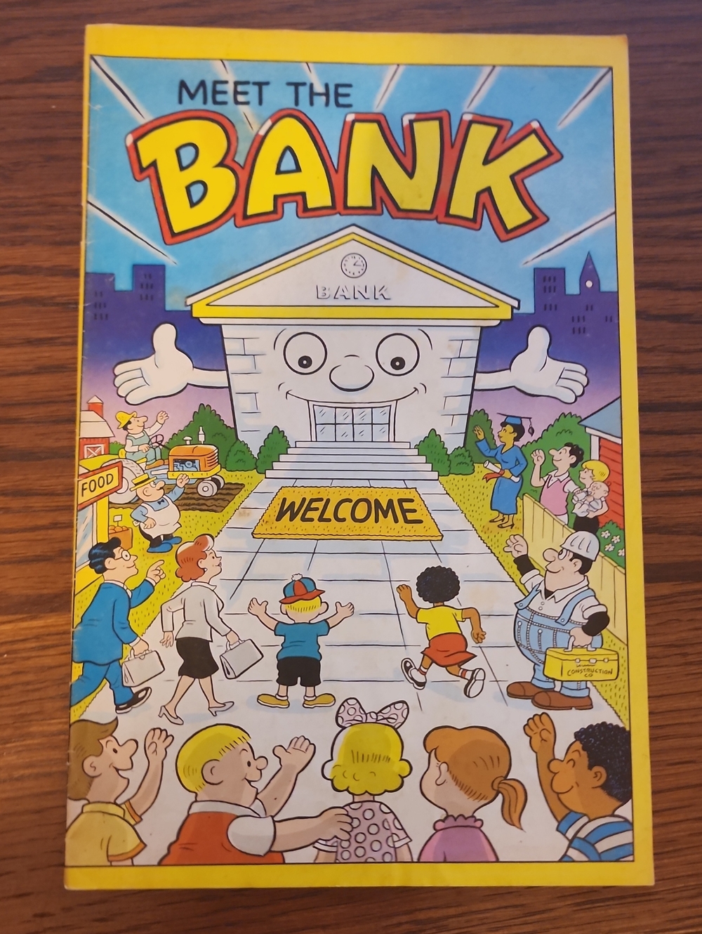 Meet The Bank Kids Book - Yellow Cover